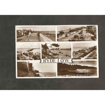 Postcard Isle of Wight Ryde Multiview