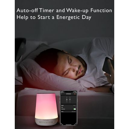 Baby Sound Machine, Momcozy White Noise Machine for Baby Sleeping with Night Lig