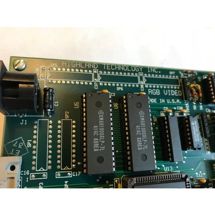 HIGHLAND TECHNOLOGY CNC HIGHLAND TECHNOLOGY RGB VIDEO CIRCUIT BOARD UBRT,AD