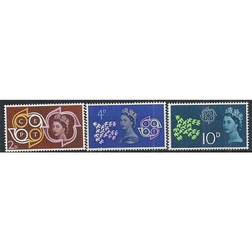 1961 CEPT SG626-628 Unmounted Mint .. .