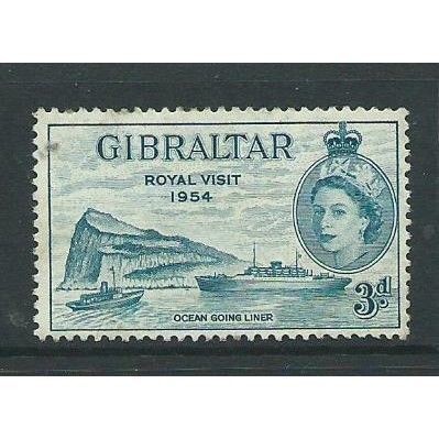 gibraltar stamps qe2 sg150 hm royal visir