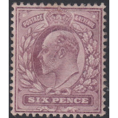 Sg245a, 6d pale dull purple, very lightly M MINT. Cat £45. CHALKY (G9)