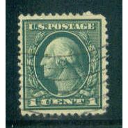 Used 405 1c George Washington Fine A08507