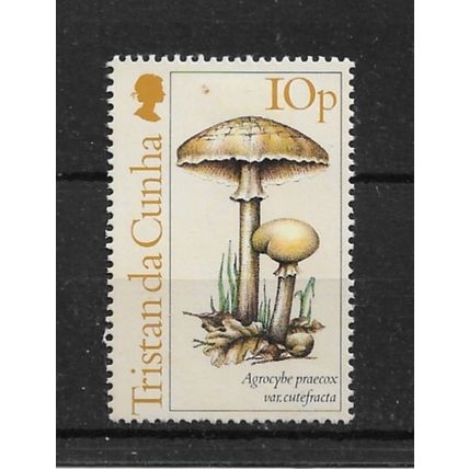 Tristan da Cunha.SG369 10p Fungi.Mounted Mint.Feb22