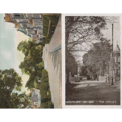 The Hamlet Westcliffe On Sea 2x WW1 Antique Postcard s