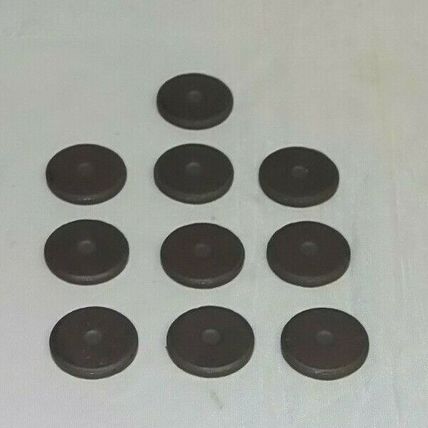 10 Round Disc Magnets 20 mm x 3 mm Ferrite Ceramic Disk craft fridge Magnets