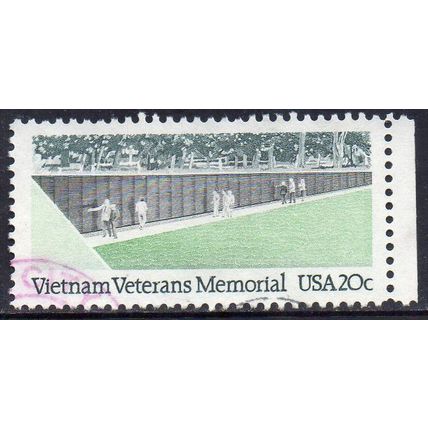 USA 1984 Vietnam Veterans' Memorial 20c Used