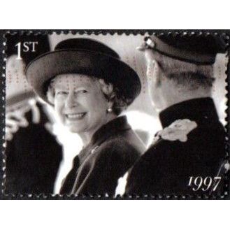 2007 Royal Diamond Wedding Anniv. 1st Value Inspecting Kings Troop. Fine Used