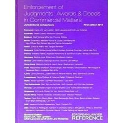 Enforcement of Judgments: Awards & Deeds in Commercial Matters