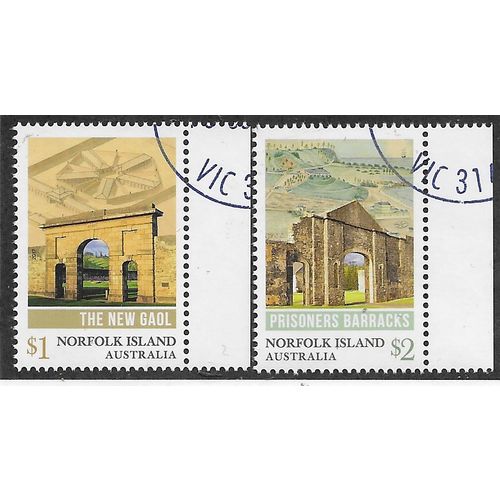 NRK 2017 SET 'CONVICT HERITAGE (2v) FINE USED (EBID51-489)