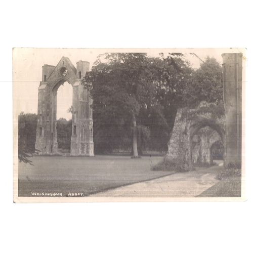 WALSINGHAM ABBEY unused vintage postcard =