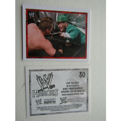 Topps - Merlin 2008 WWE Heroes Wresting Stickers 1-216 & P1-P15 Variants (EB2)