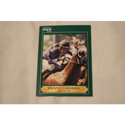 Danny Cardoza 1991 Jockey Star NO. 54