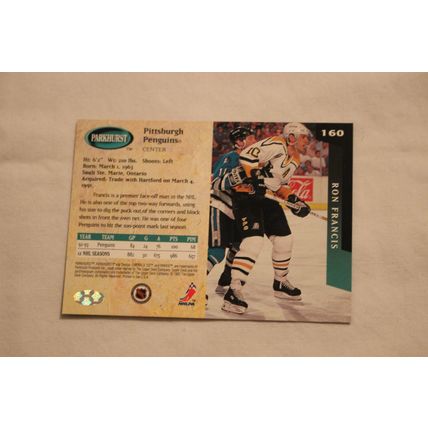 Ron Francis 1993/94 Parkhurst EMERALD ICE NO. 160