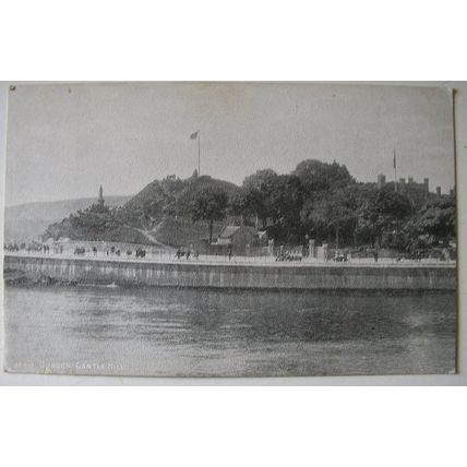 Vintage Postcard Castle Hill, Dunoon
