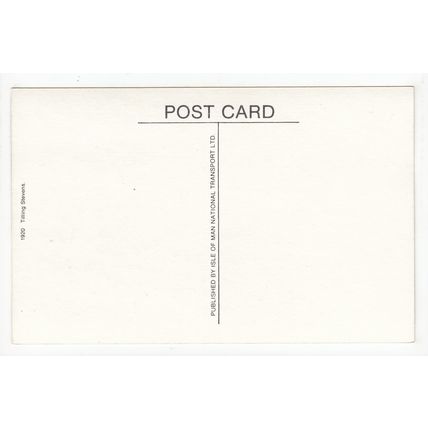 Tilling Stevens Bus Reproduction Postcard Isle of Man National Transport