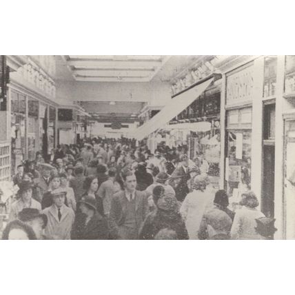Quadrant Arcade Romford Real Photo Essex Postcard