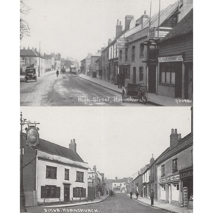 The White Hart Cricket Pub High Street Hornchurch 2x Postcard s