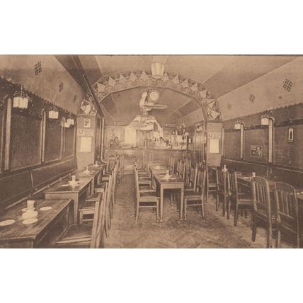 Cafe Cosmos Napelsstraat Anwerpen Holland Antique postcard