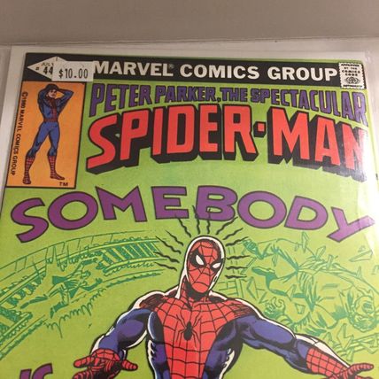 1980 Marvel Peter Parker Spectacular Spider-Man #44 Comic Book
