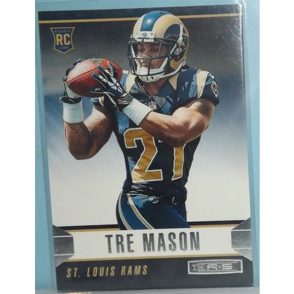 2014 Panini Rookies & Stars TRE MASON (Rams) Rookie Card #194