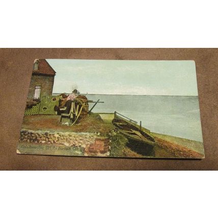 1909 fr postcard - Unfathomable - Norfolk Coastline