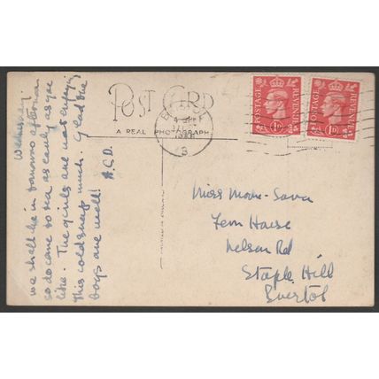 St Martin's Church, Wareham, Dorset, 1948 - RP Postcard