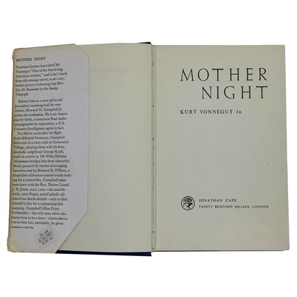Kurt Vonnegut Jr. Mother night