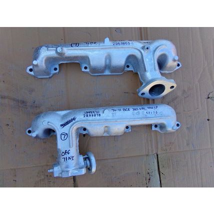Exhaust Manifolds 1971 Chrysler New Yorker OEM 2951861 2899876 Dodge Plymouth