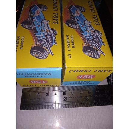 Corgi - 156 - Maserati Cooper Racing Car - Replica Box