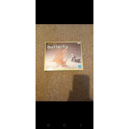 Wooden Butterfly Model Kit Brand New