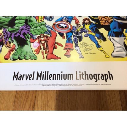 Marvel Millenium Litho 1999 Brand New Great Graphics