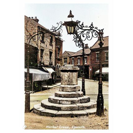 ptc0613 - Epworth , Market Cross , Lincolnshire - print 6x4