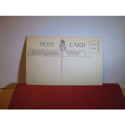 WEST DOOR, ROCHESTER CATHEDRAL, KENT unused antique postcard by Widlt & kray =