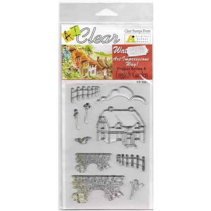 Art Impressions. CS3481. English Garden Stamp Set. Stamping Cardmaking Crafts