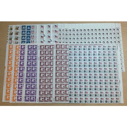 10¢-20¢ Discount Postage Sheet Group - Face Value $246.00 - Stuart Katz