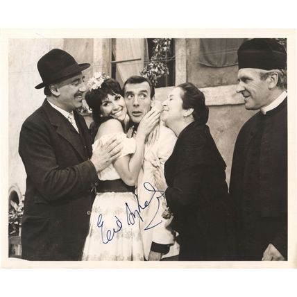 Eric Sykes Vintage 10x8 Hand Signed Photo