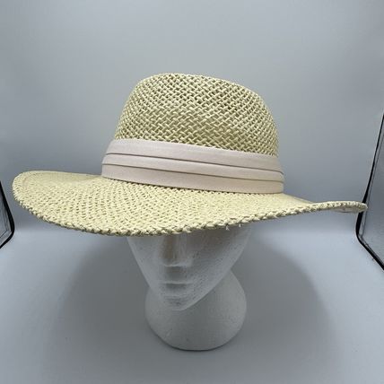 SunDay Afternoons Paper Straw Fedora Unisex Used Good Cond Beige
