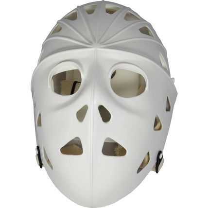 Mylec Adult Street Hockey Goalie Mask - High-Impact - Ventilation Holes + Adjust