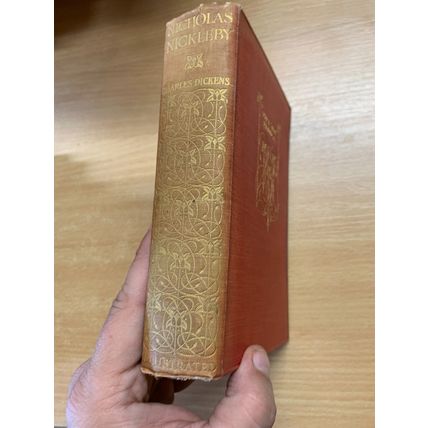 1914 CHARLES DICKENS NICHOLAS NICKLEBY FIRESIDE EDITION FICTION HB BOOK (P4)