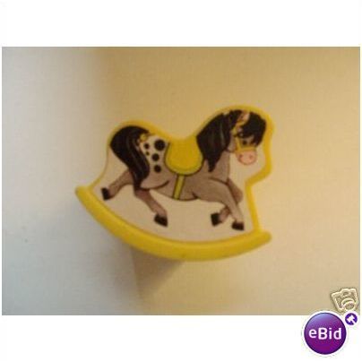 1972 Fisher Price Yellow Vintage Rocking Horse
