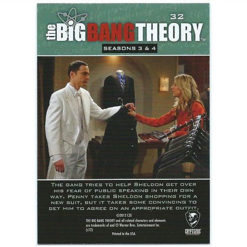 The Big Bang Theory Seasons 3 & 4 - #32