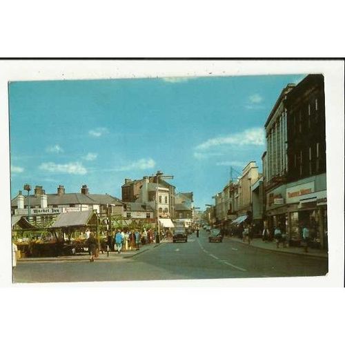 Yorkshire BARNSLEY Market Postcard by Photo Precision (PT20068)