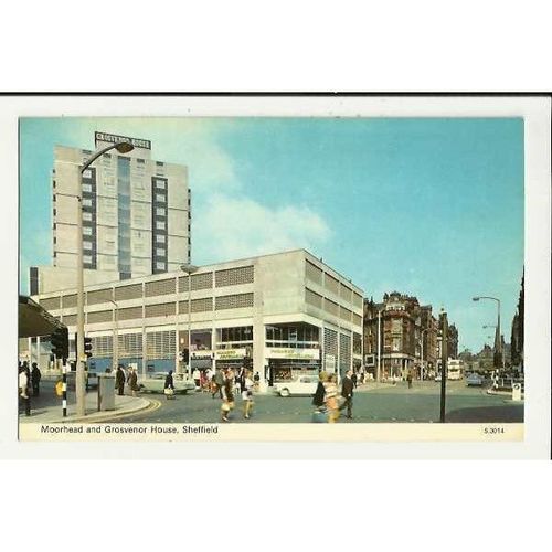 Yorkshire SHEFFIELD Moorhead Postcard by Dennis (S.3014)