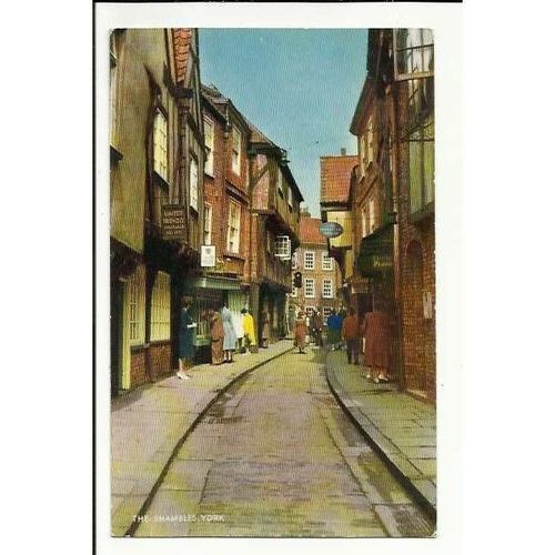 Yorkshire YORK The Shambles Postcard by Salmon (609c)