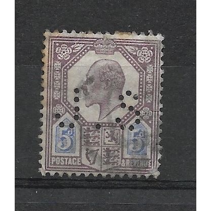 GB.SG242 5d Dull Purple and Ultramarine.Variety Unchecked.Fine Used.July18