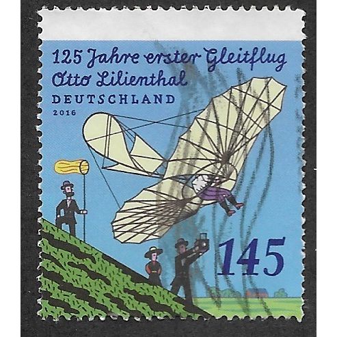 GER 2016 €1.45 'OTTO LILLIENTHAL' FINE USED (EBID57-172)