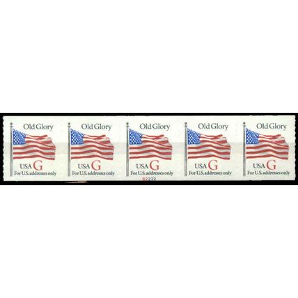 2892 32c G Old Glory Very Fine MNH PNC S2222/5 P0887