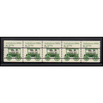2231 8.3c Ambulance Fine MNH Dry Gum PNC 1/5 X2703
