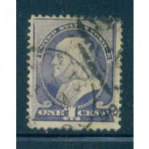Used 212 1c Benjamin Franklin Just Clears M01382